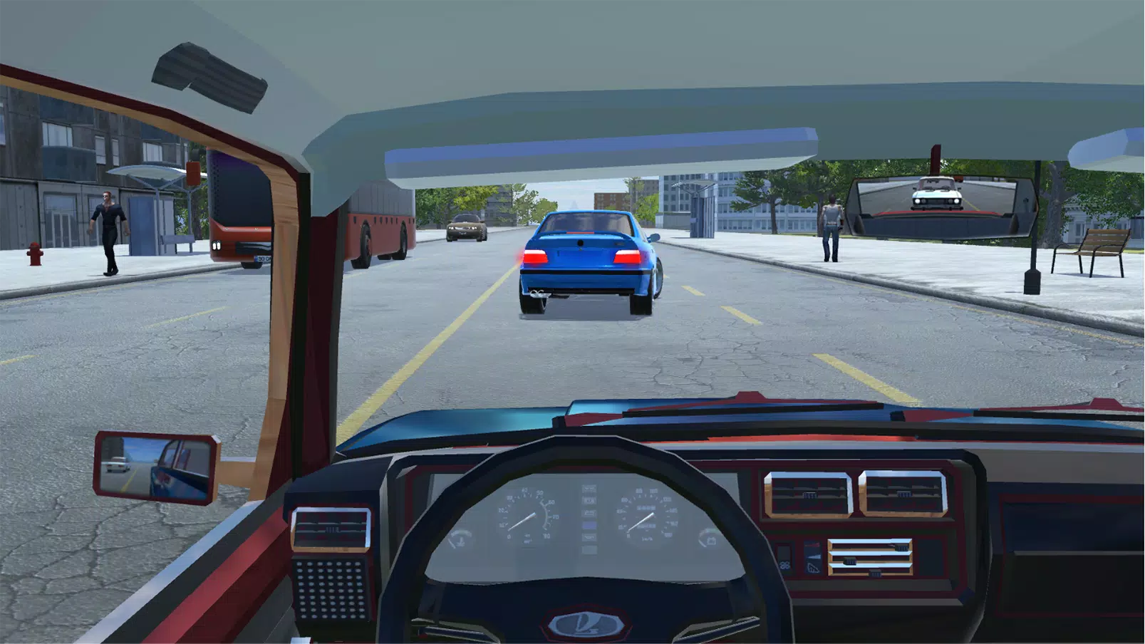 Russian Car Lada 3D Capture d’écran 4