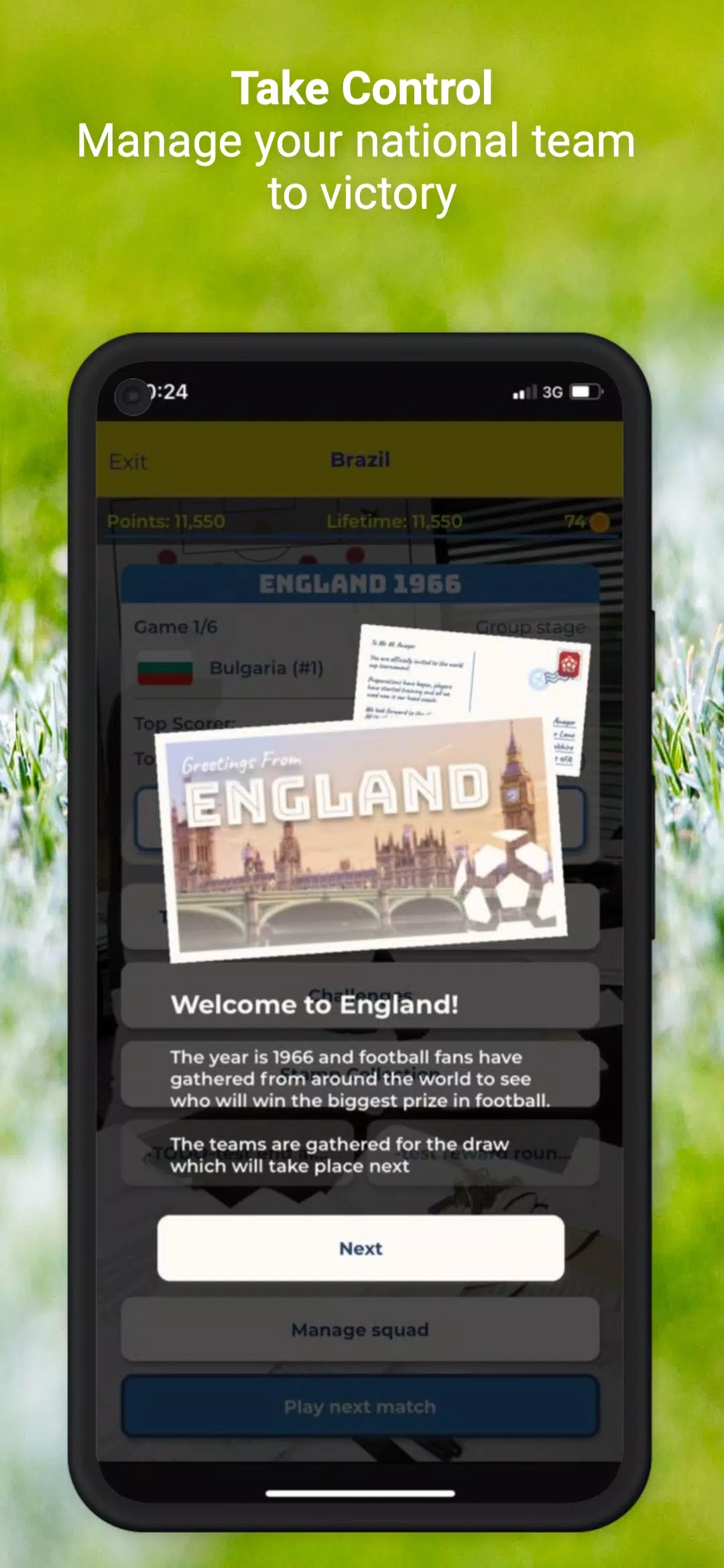 International Football Manager Captura de pantalla 4