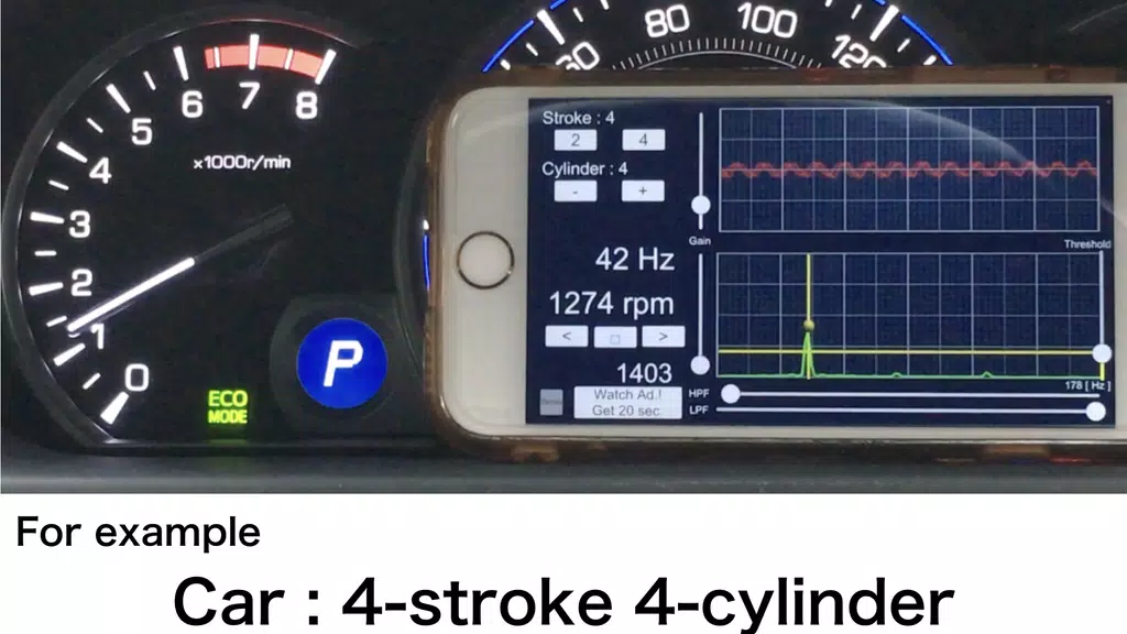 Engine Sound Analyzer:RPM Calc应用截图第1张