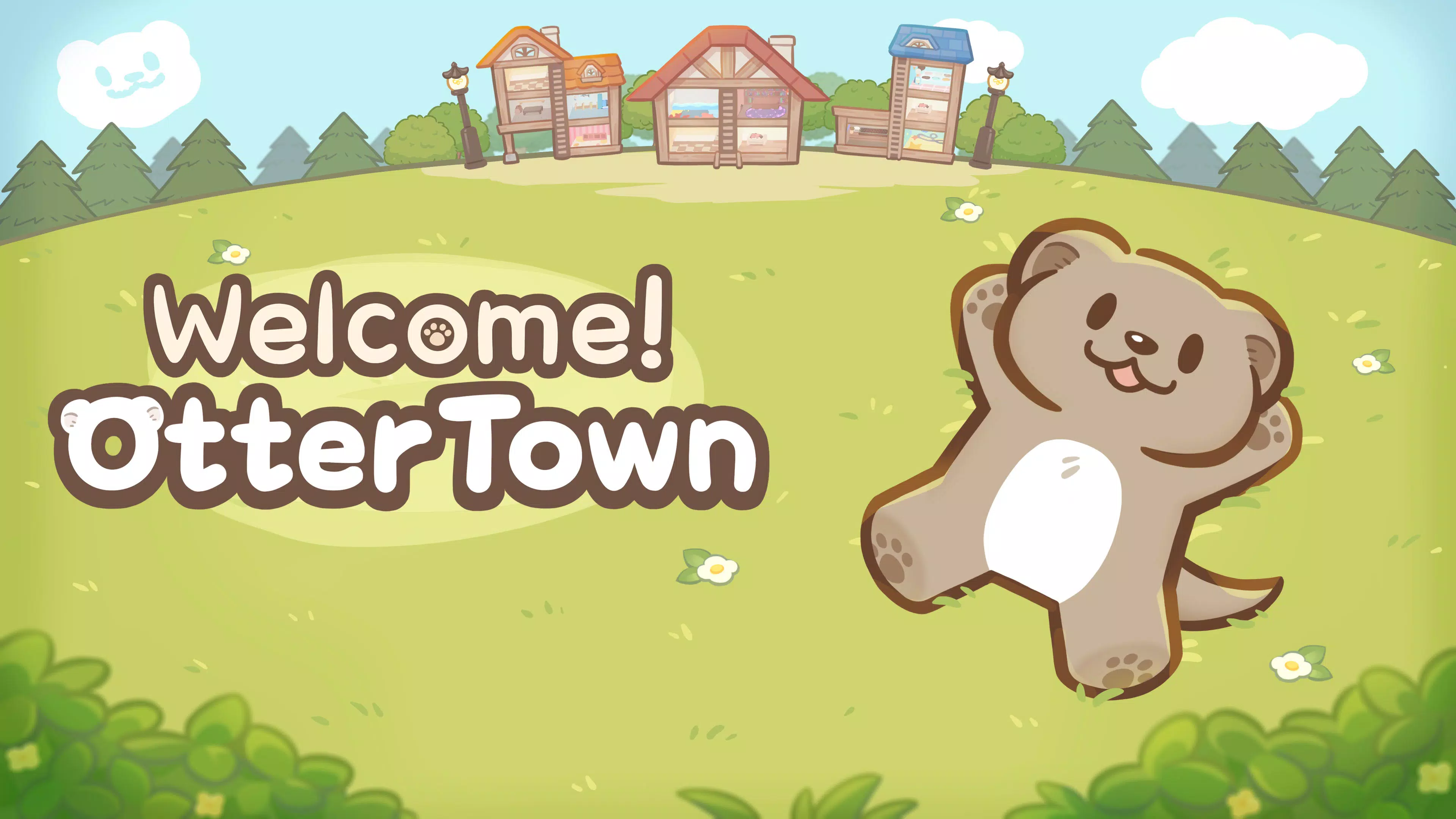 Welcome! Otter Town: cute game スクリーンショット 2