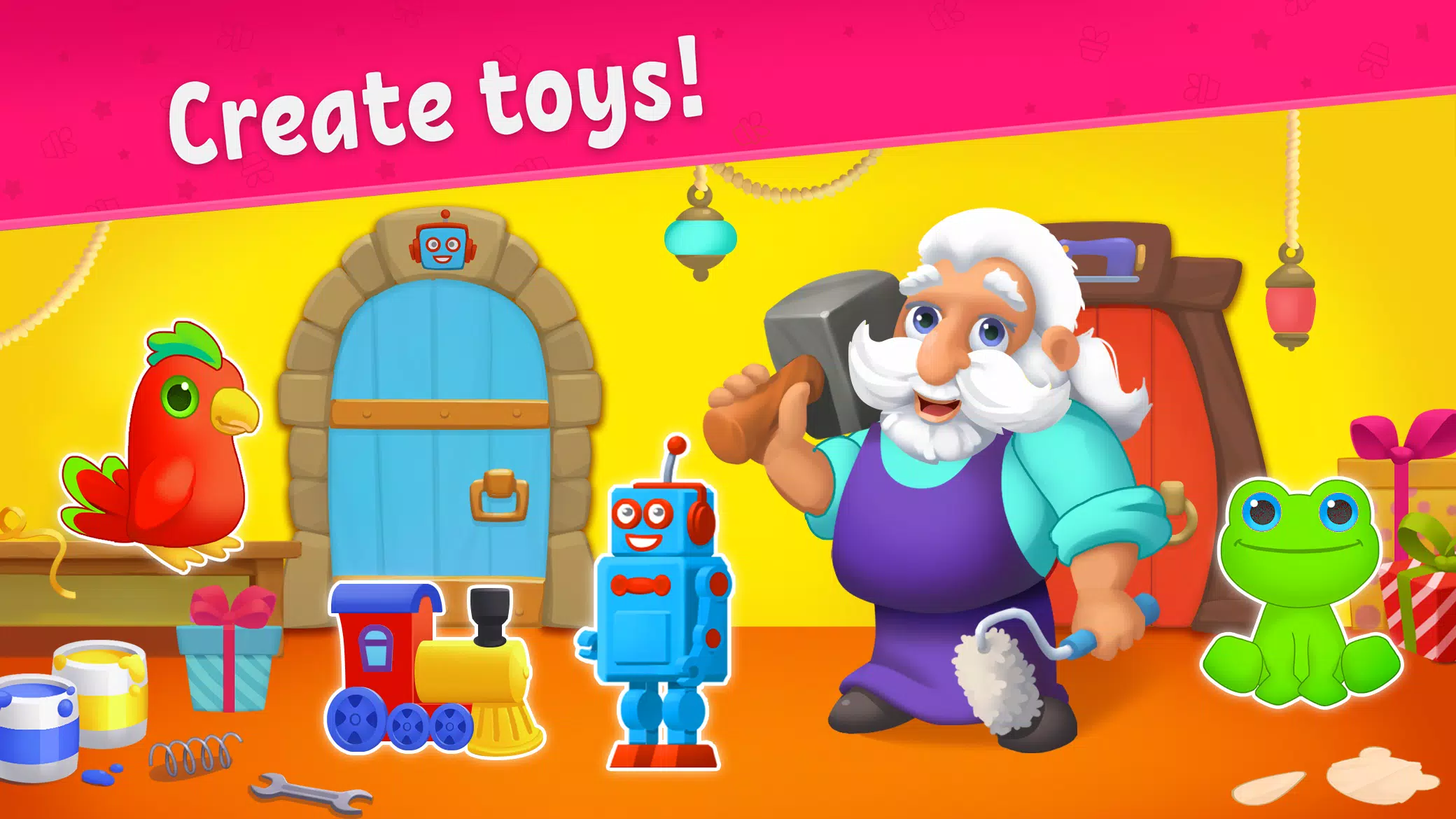 Toy maker, factory: kids games應用截圖第1張