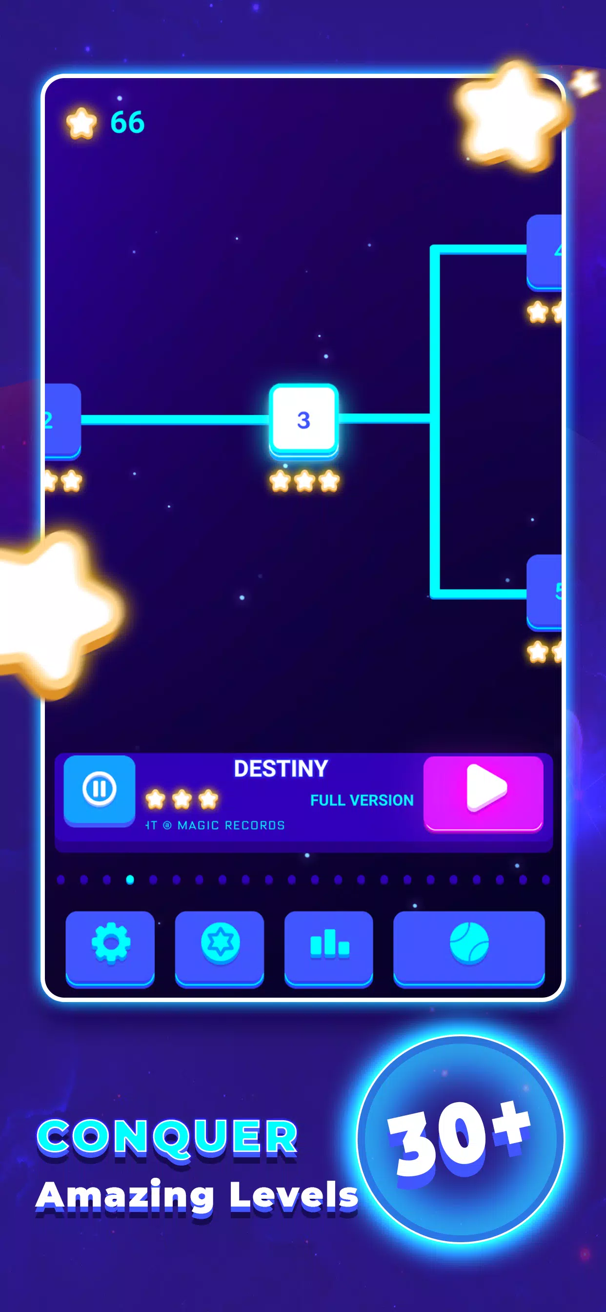 Jump Ball: Tiles and Beats應用截圖第1張