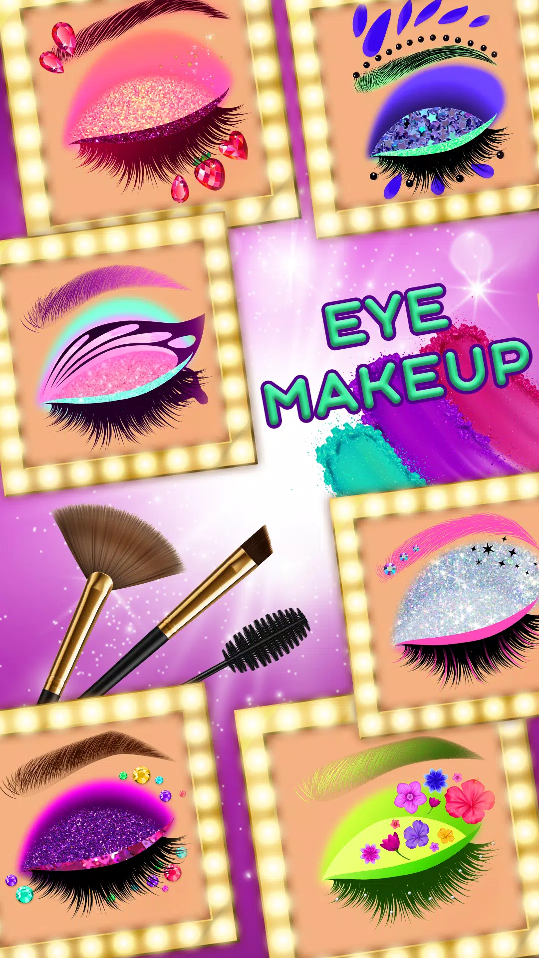 Eye makeup for girls Скриншот 1