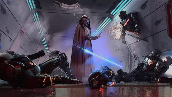 Rosario Dawson überrascht von Mark Hamills Rückkehr als Luke Skywalker am Mandalorianer - Star Wars Feier