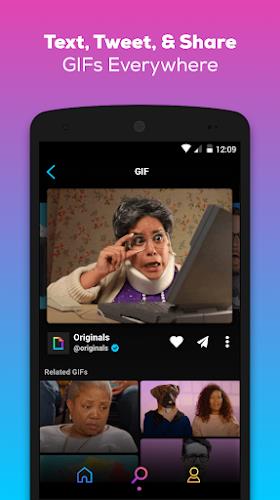 GIPHY: GIFs, Stickers & Clips Скриншот 4