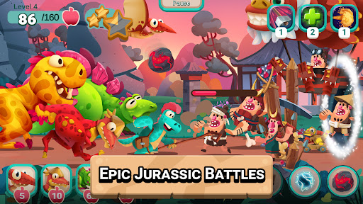 Dino Bash Travel Through Time Screenshot 2