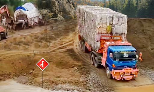 Truck Offroad Simulator Games Скриншот 1