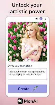 MonAI - AI Art Generator Screenshot 1