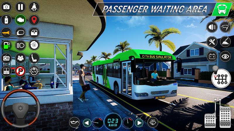 City Bus Simulator: Bus Games Captura de pantalla 1