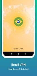 Brazil VPN: Unlimited & Secure スクリーンショット 1