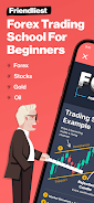 Forex Trading School & Game スクリーンショット 1