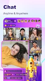 BuzzCast - Live Video Chat App स्क्रीनशॉट 2