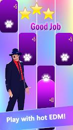 Michael Jackson Piano game Captura de tela 3