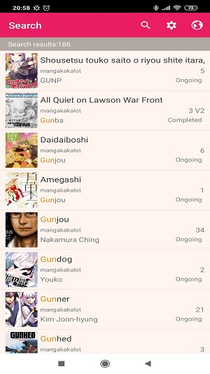 Manga Reader Screenshot 4