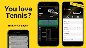 Tennis Fan - ATP / WTA スクリーンショット 1