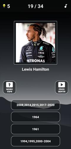 Formula 1:Guess F1 Driver Quiz應用截圖第4張