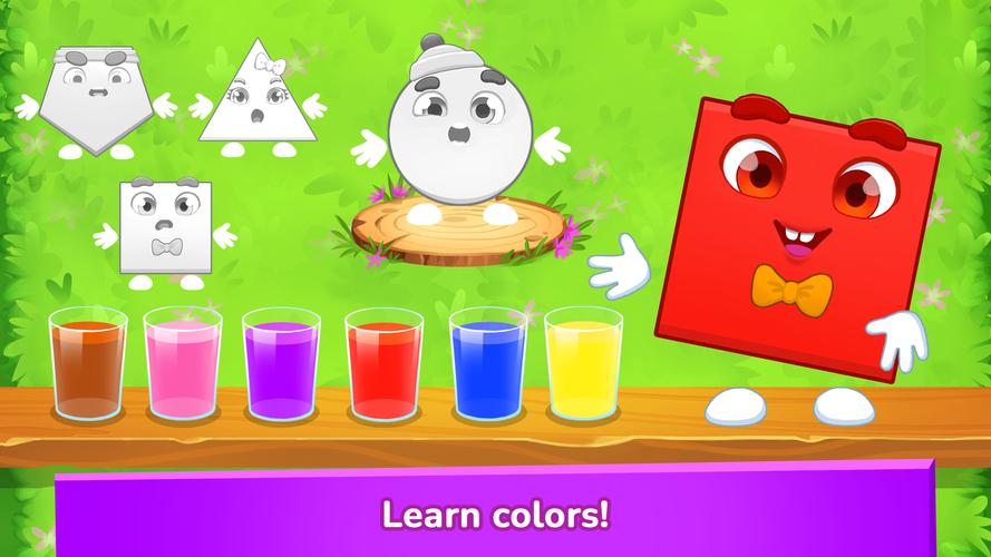 Learning shapes & colors games Screenshot 3