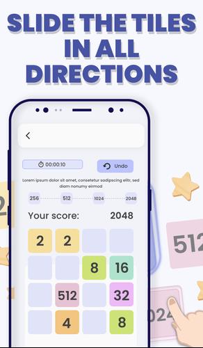 2048 Merge: Puzzle Challenge スクリーンショット 2