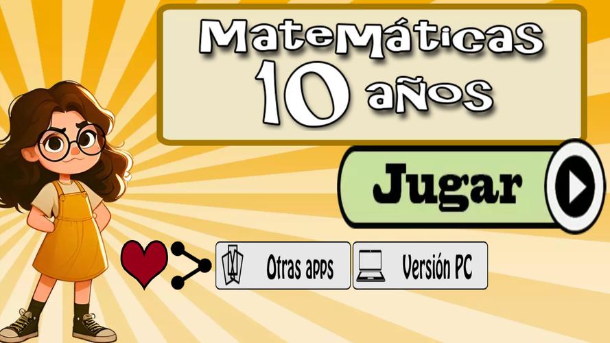 Matemáticas 10 años 스크린샷 1