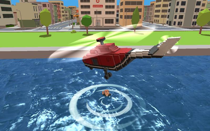 Helicopter Rescue Simulator Captura de pantalla 4