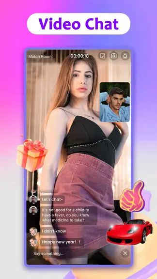 MatchU-Live, Meet People, Chat Captura de pantalla 2