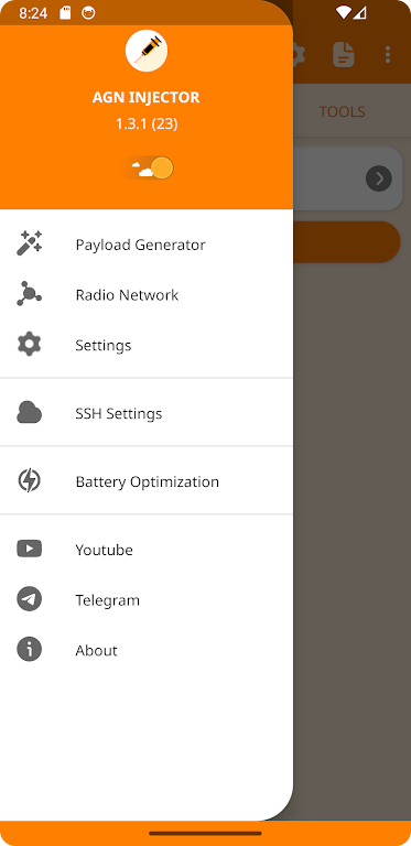 AGN INJECTOR (SSH/DNS/SSL) VPN スクリーンショット 3