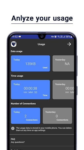 Ninja VPN – Faster, Safer Internet應用截圖第2張