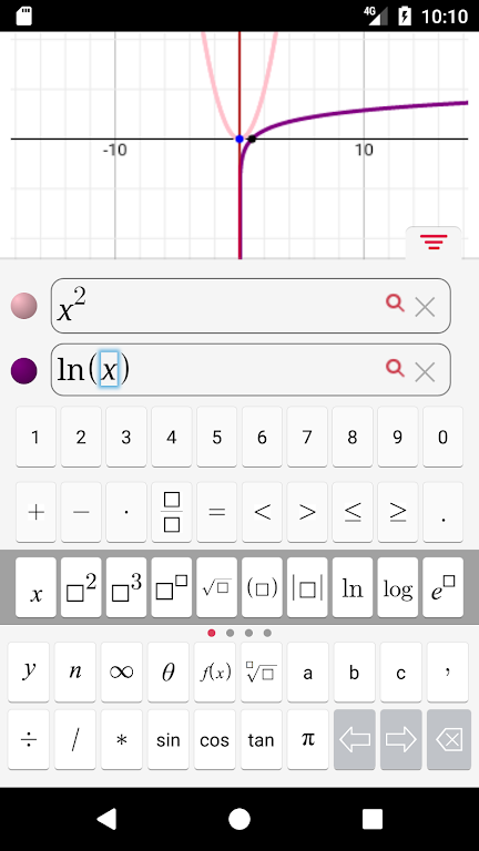 Symbolab Graphing Calculator Captura de pantalla 1