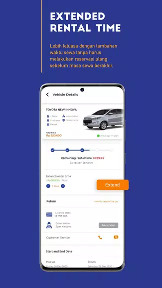 TRACtoGo: Rental Mobil & Bus Screenshot 4