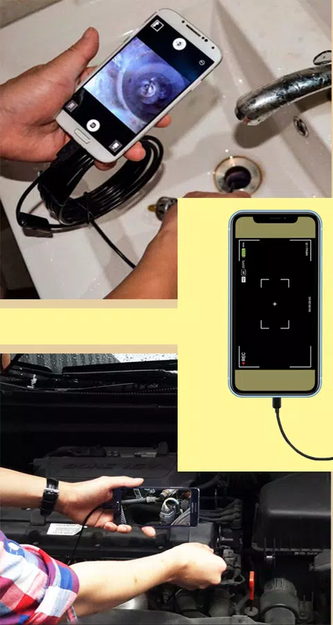 Camera endoscope / OTG USB Capture d’écran 2
