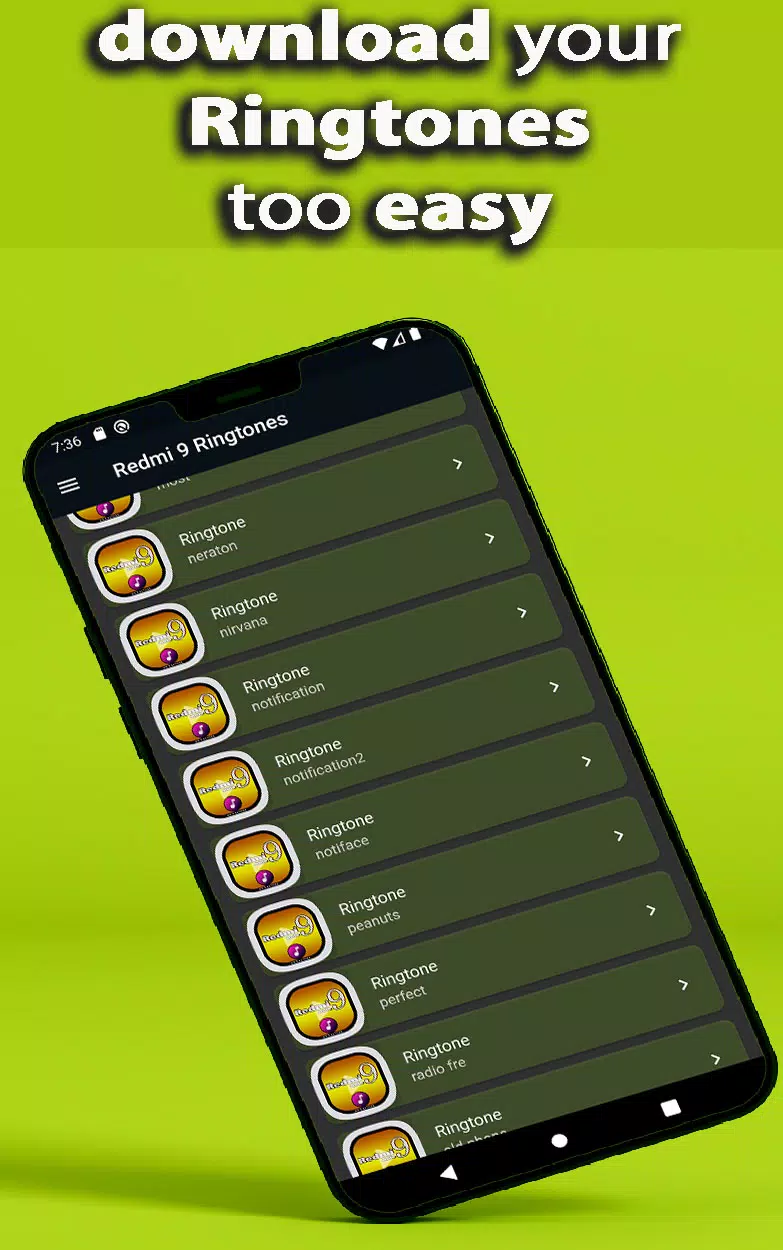Redmi Note 9 Ringtone App應用截圖第3張