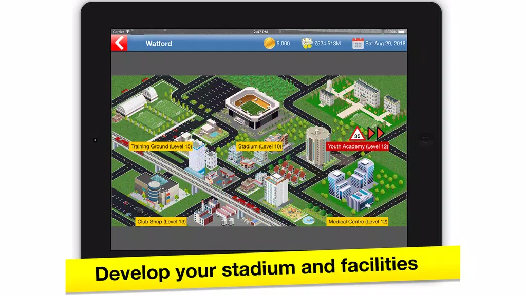 Soccer Tycoon: Football Game Captura de tela 2