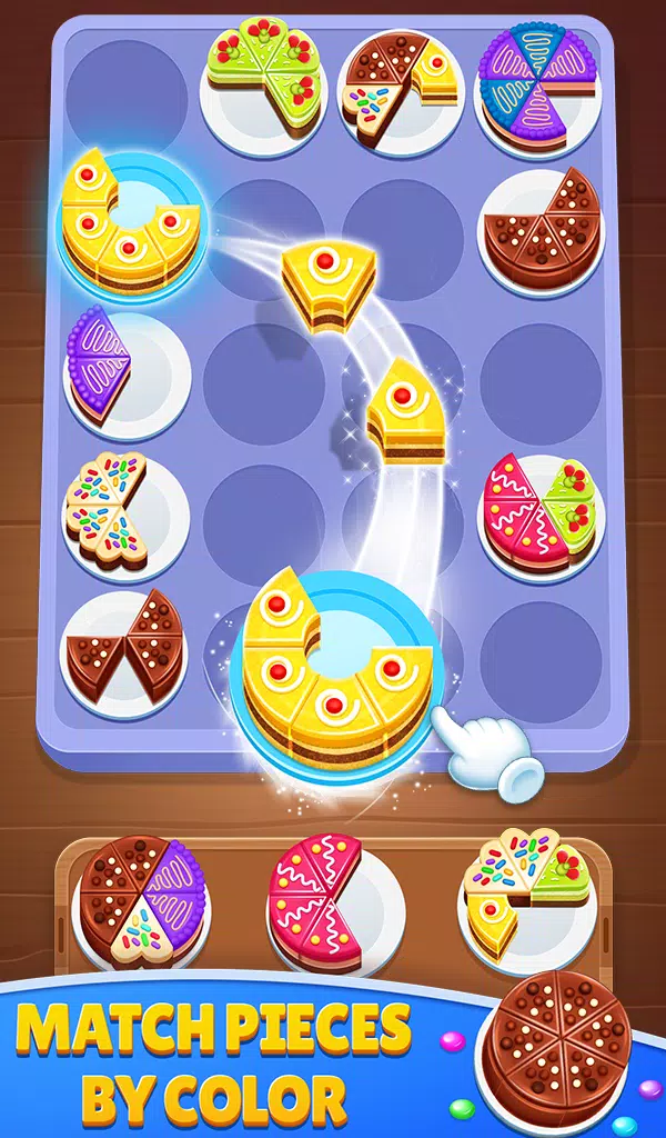 Cake Sort 3d - Match and Merge應用截圖第1張