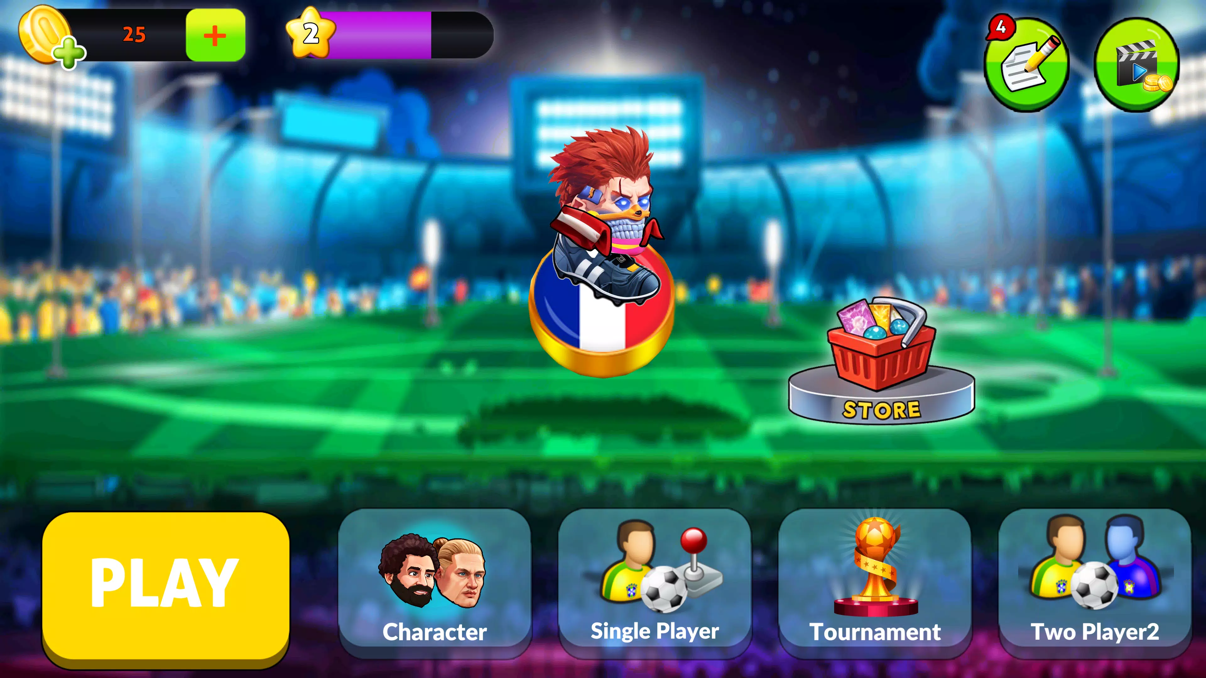 Finger Soccer: 2D Superstar應用截圖第1張