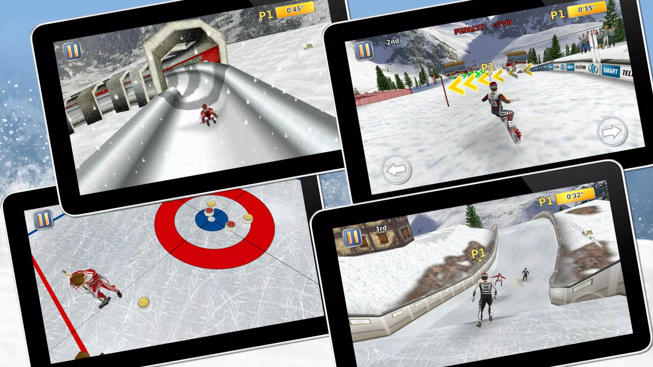 Athletics 2: Winter Sports Скриншот 1