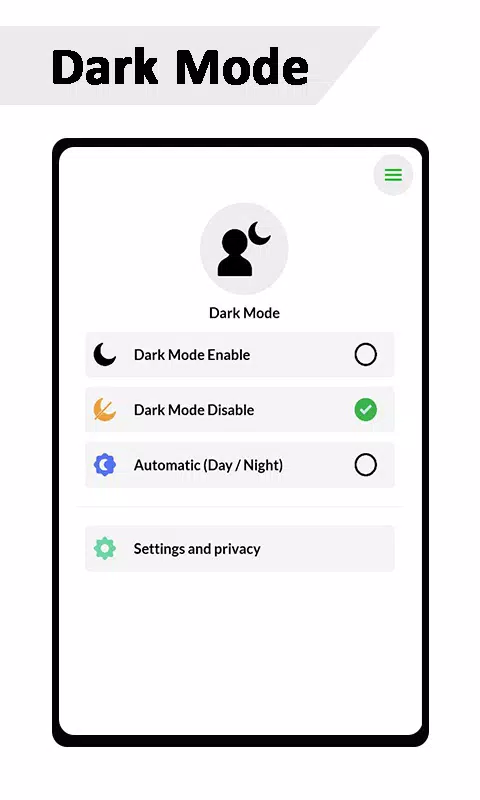 Dark Mode स्क्रीनशॉट 2