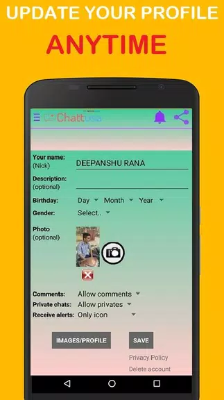 ChattUSA-100% Free Dating App OLD VERSION應用截圖第2張