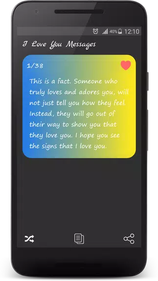 Flirty Messages - Flirty Texts Capture d’écran 3