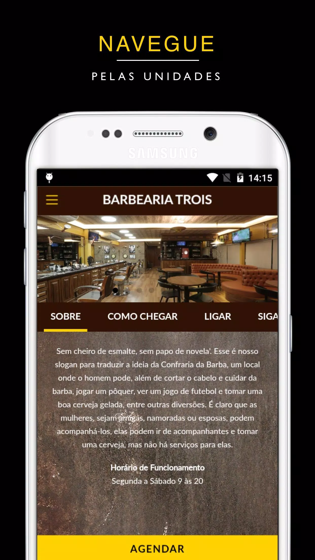 Trois Barbearia應用截圖第1張