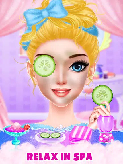Pink Princess MakeUp Salon Capture d’écran 3