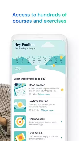 Mindshine: Mental Health Coach Скриншот 2