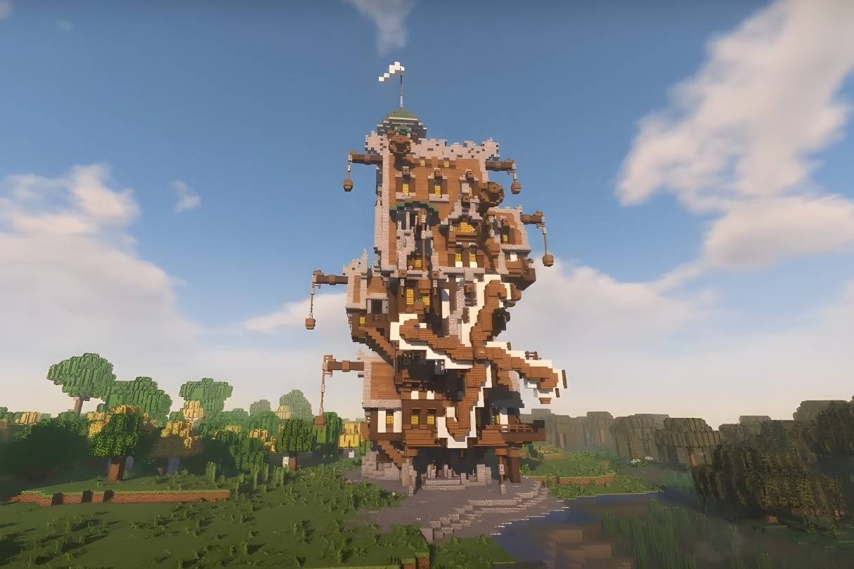 Maison steampunk épique