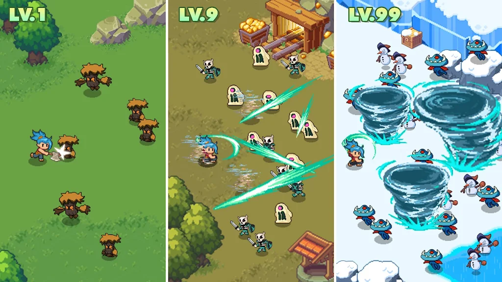 Guardian War: Pixel Rumble RPG Screenshot 3