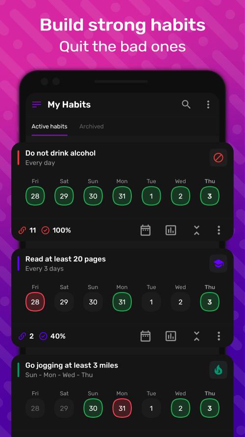 HabitNow Daily Routine Planner Скриншот 2