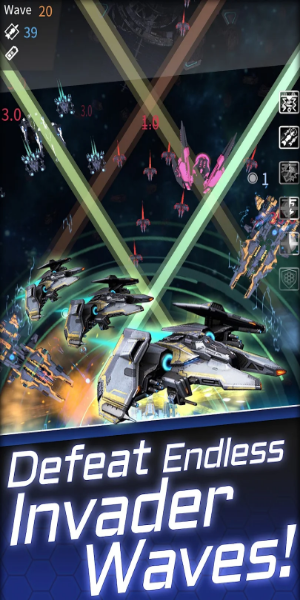 Space Wars: Idle Defense 스크린샷 2