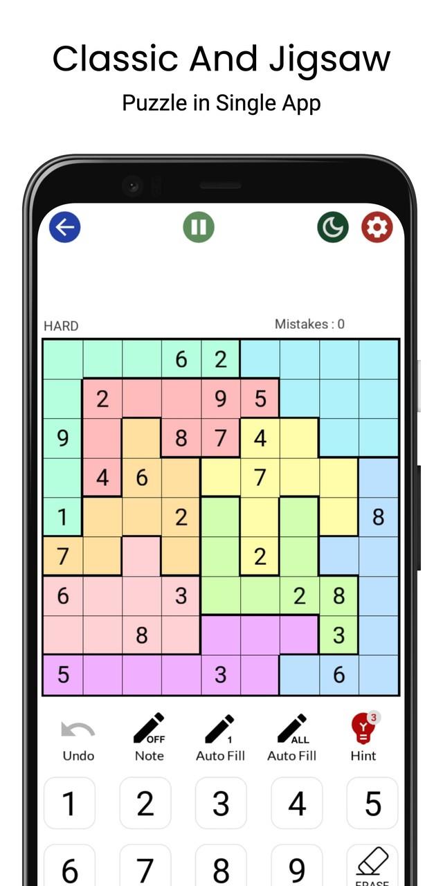 Sudoku - Classic & Jigsaw应用截图第3张