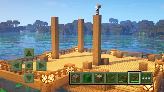 Craft World - Master Building Block Game 3D スクリーンショット 1