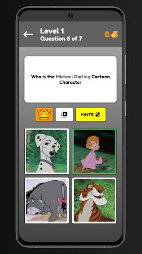 Guess Cartoon Character Quiz スクリーンショット 2