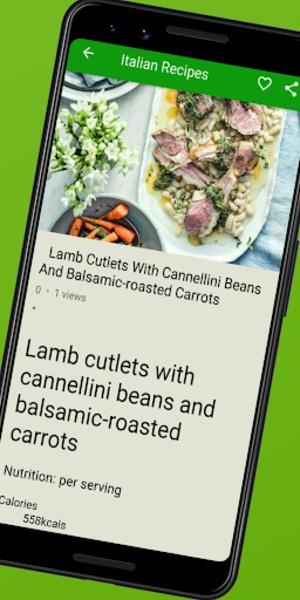 Italian Recipes スクリーンショット 1