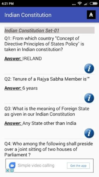 Indian Constitution 스크린샷 3